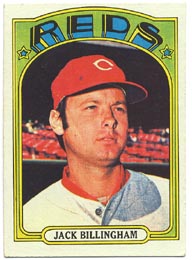 1972 Topps Baseball Cards      542     Jack Billingham